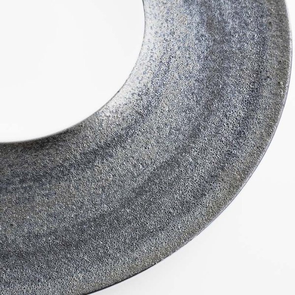 画像4: 【メインプレートコレクション】銀麟 クレータープレート 【Main Plate Collection】Ginrin Crater Plate (4)