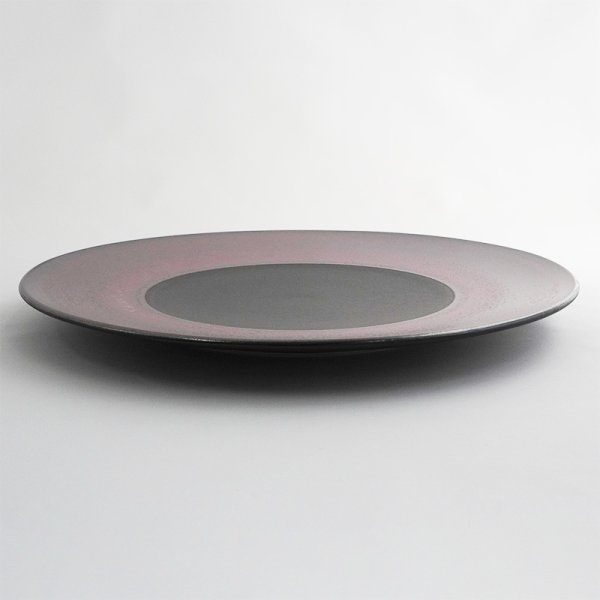 画像2: 【メインプレートコレクション】銅赤 リム 【Main Plate Collection】Copper Red Rim (2)
