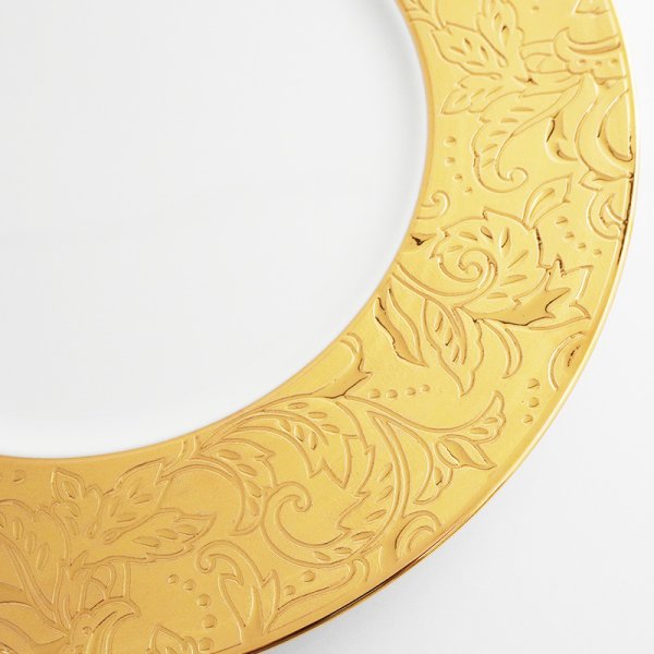 画像4: 【メインプレートコレクション】リーフプレート 金巻き 【Main Plate Collection】Leaf Plate Kinmaki (4)