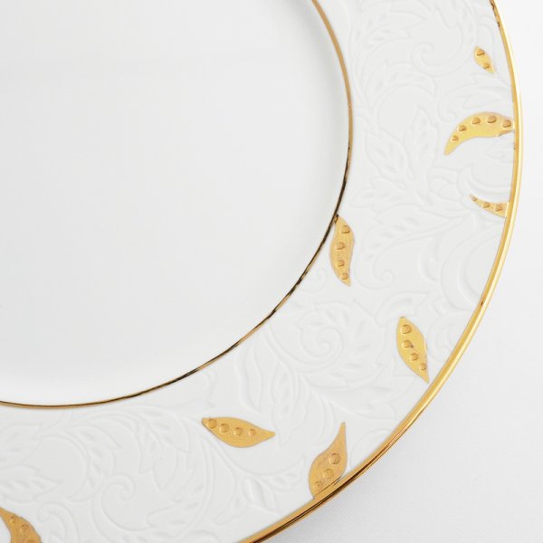 画像4: 【メインプレートコレクション】リーフプレート 金彩 【Main Plate Collection】Leaf Plate Kindami (4)