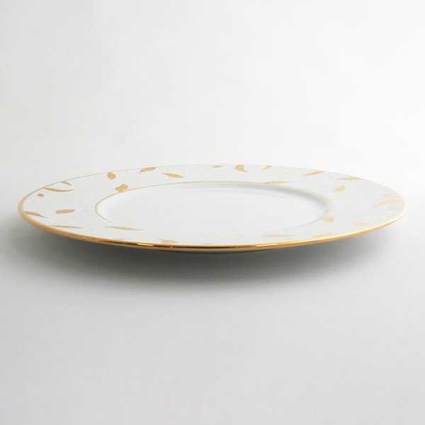 画像2: 【メインプレートコレクション】リーフプレート 金彩 【Main Plate Collection】Leaf Plate Kindami (2)