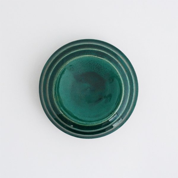 画像4: 2025新作:【ZA-BU】段しのぎ皿(小) 緑 (4)