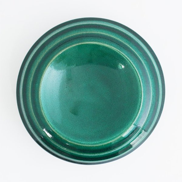 画像3: 2025新作：【ZA-BU】段しのぎ皿(大) 緑 (3)