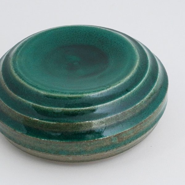 画像3: 2025新作:【ZA-BU】段しのぎ皿(小) 緑 (3)