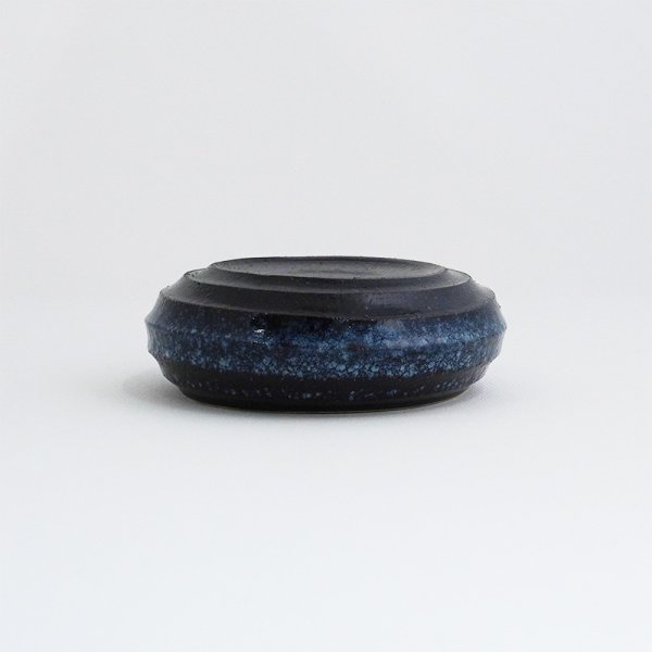 画像2: 2025新作:【ZA-BU】段しのぎ皿(小) 黒 (2)