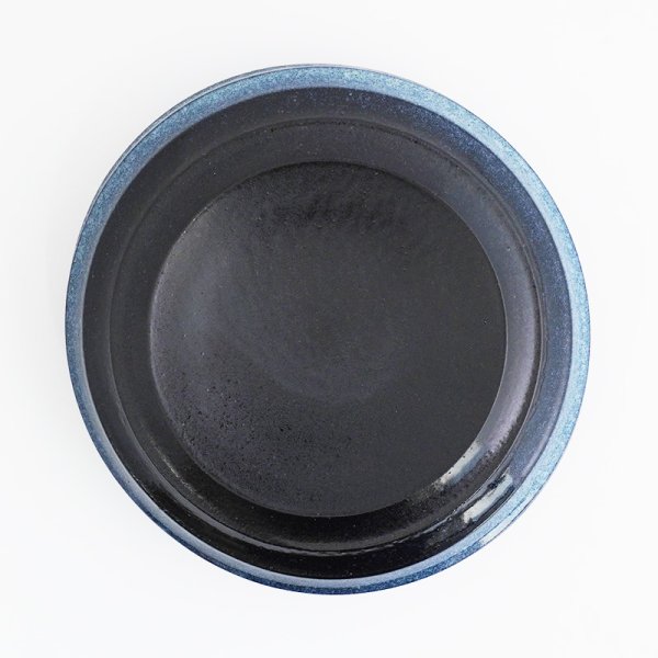 画像3: 2025新作:【ZA-BU】段しのぎ皿(大) 黒 (3)