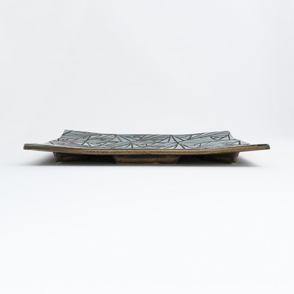 画像2: 2025新作:【MO-SU】スクエアプレート 緑 (2)