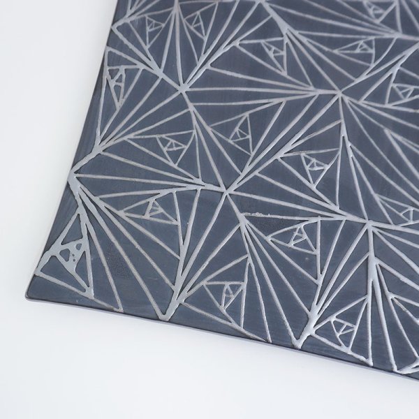 画像4: 2025新作:【MO-SU】スクエアプレート 黒 (4)