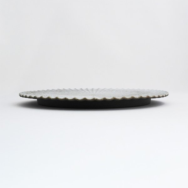 画像2: 2025新作:【TO-O】22cmプレート 白 (2)