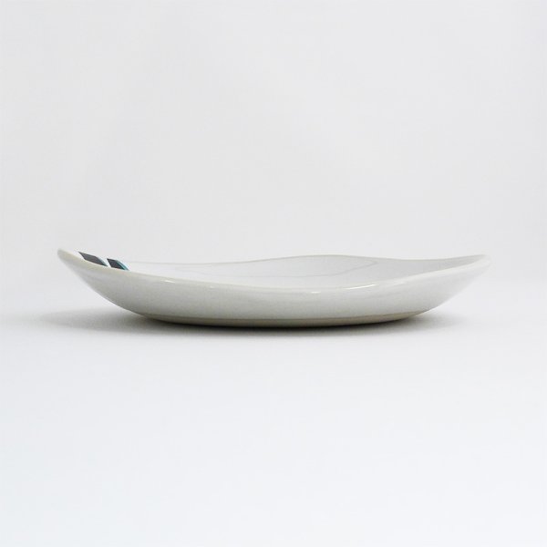 画像2: 2025新作:【TOUKA -冬花-】20cm皿 葉 (2)