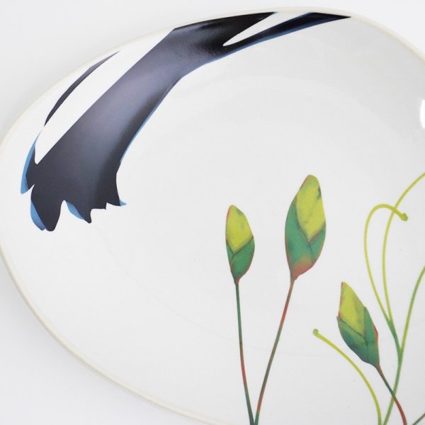 画像4: 2025新作:【TOUKA -冬花-】20cm皿 蕾 (4)