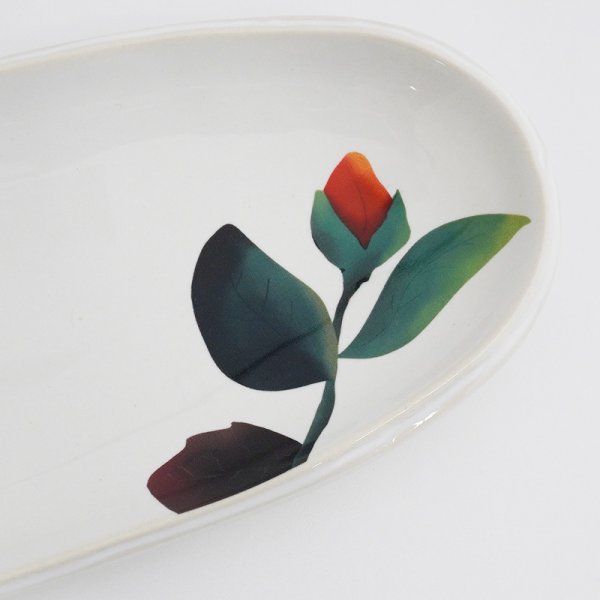 画像5: 2025新作:【TOUKA -冬花-】長皿 花 (5)