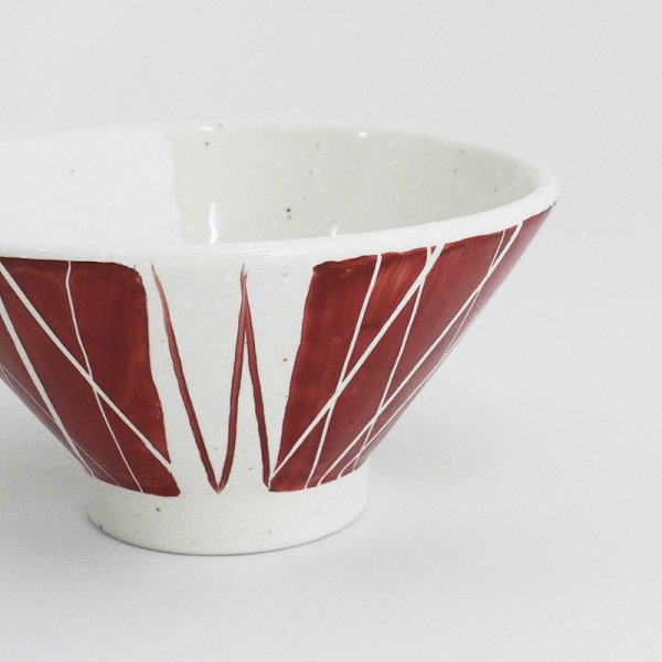 画像4: 2025新作:【円】赤絵乱とくさ丼12cm (4)