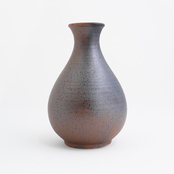 画像2: 2025新作:【酒器コレクション】黒信楽徳利(大) (2)