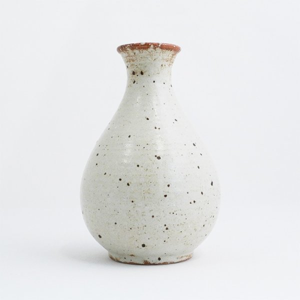 画像2: 2025新作:【酒器コレクション】さび志野徳利(大) (2)