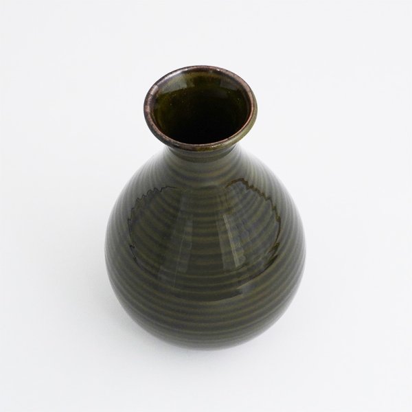 画像3: 2025新作:【酒器コレクション】深緑徳利(大) (3)