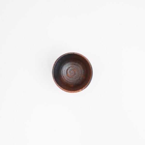 画像4: 2025新作:【酒器コレクション】黒信楽ぐい呑 (4)