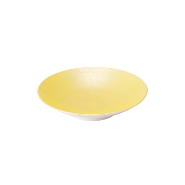 画像1: 【SHIBUKI】20.5cmボウル　黄 【SHIBUKI】20.5cm Bowl Yellow (1)