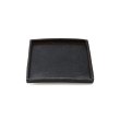 画像1: 【ta・ta・la　ZEN】正角（大）　黒 【ta・ta・la　ZEN】Large Square Plate Black (1)