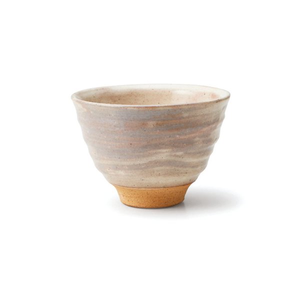 画像1: 【飯碗コレクション】粉引刷毛目　飯碗（大） 【Rice Bowl Collection】Kohiki Brush pattern Rice Bowl Large (1)