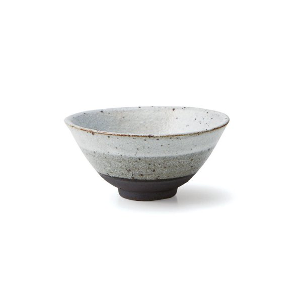 画像1: 【飯碗コレクション】砂目三色飯碗（小） 【Rice Bowl Collection】Sand pattern 3 Colour Rice Bowl Small (1)