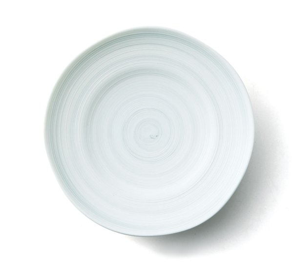 画像1: 【FUDE-MAKI】22.5cmプレート　白 【FUDE-MAKI】22.5cm Plate White (1)