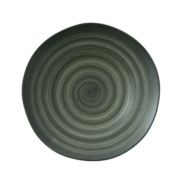 画像1: 【FUDE-MAKI】22.5cmプレート　黒 【FUDE-MAKI】22.5cm Plate Black (1)