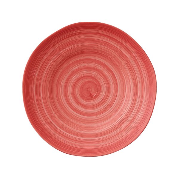 画像1: 【FUDE-MAKI】22.5cmプレート　赤 【FUDE-MAKI】22.5cm Plate Red (1)