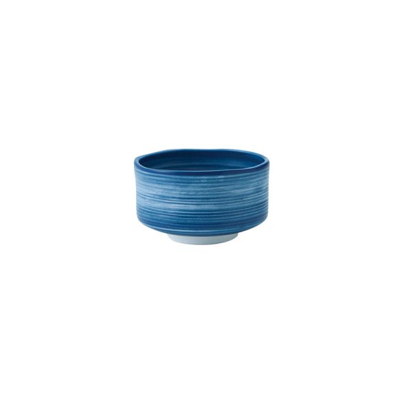 画像1: 【FUDE-MAKI】小抹茶碗　青 【FUDE-MAKI】Small Matcha Cup Blue (1)