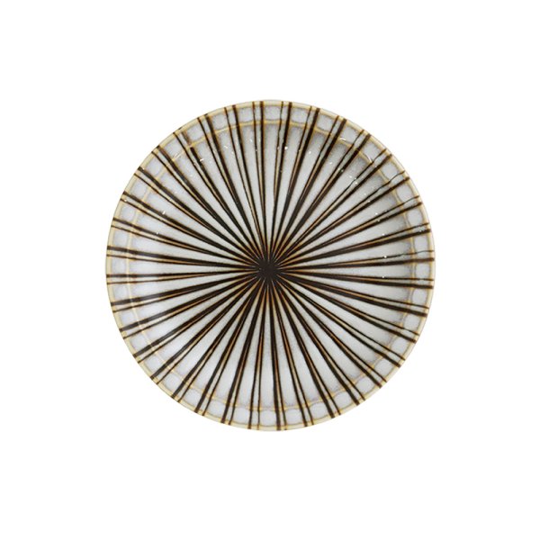 画像1: 廃番：【RANBU -乱舞-】5寸皿　白 (1)