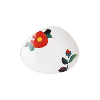 最終価格◎紅型陶器額装【流水花紅葉紋】壁飾り 希少 本場琉球紅型 小紋～寸法大きめ～ : ぶどうの木の小りす