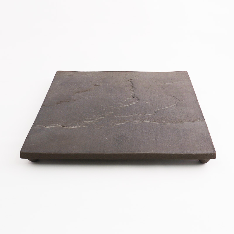 CHITOSE -千歳-】正角皿 黒【CHITOSE -千歳-】Square Plate